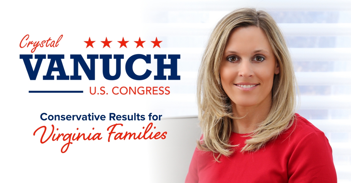 Featured image for “Crystal Vanuch Launches Campaign to take back Virginia’s Seventh Congressional District”